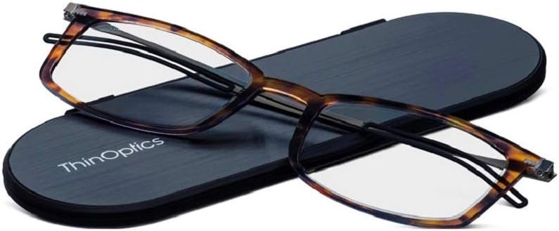 ThinOptics unisex-adult Reading Glasses Rectangular Reading Glasses