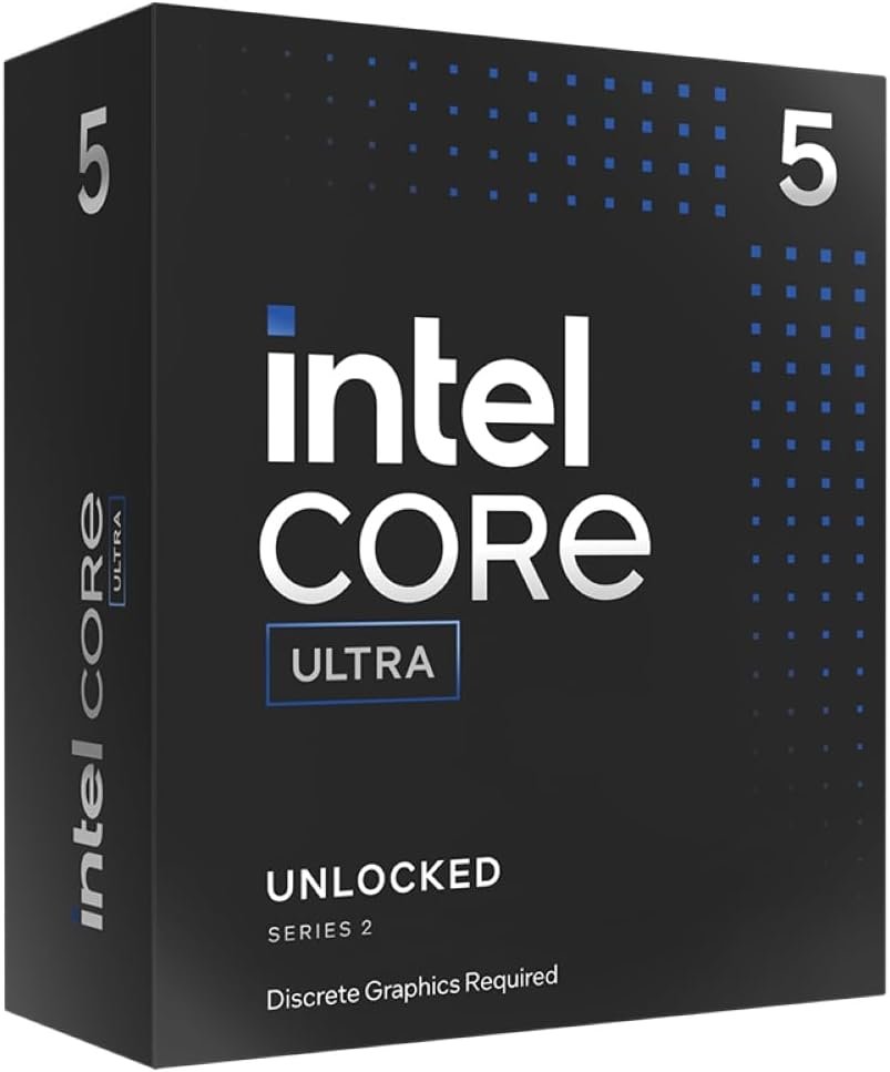 Intel Core Ultra 5 Desktop Processor 245KF – 14 cores (6 P-cores + 8 E-cores) up to 5.2 GHz