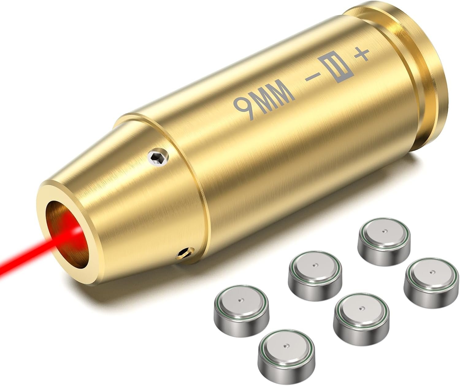 Feyachi Bore Sight 9MM/223 5.56/12GA Red Dot Laser Zeroing Bore Sighter Pistol Laser Boresighter with 3 Sets