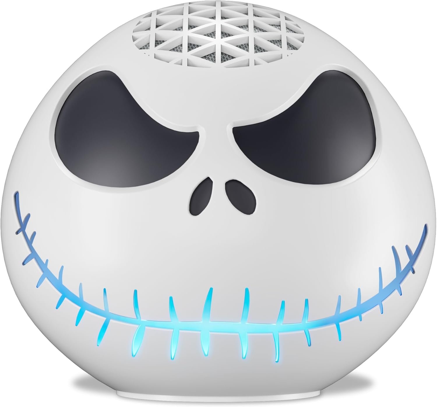 Echo Dot Bundle: Includes Echo Dot (5th Gen, newest model) | Glacier White and Limited Edition Disney Jack Skellington Shell