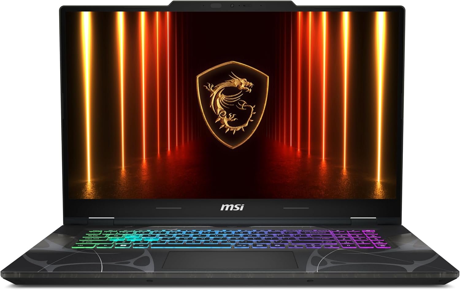 MSI Cyborg 17 17.3″ FHD 144Hz Gaming Laptop: Intel Core 7-240H, NVIDIA Geforce RTX 5060, 16GB DDR5, 1TB NVMe SSD, Type C, Wi-Fi 6E, Win 11 Home: Translucent Black B2RWFKG-074US