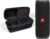 JBL Flip 5 (Black) + Bundle with divvi! Protective Hardshell Case